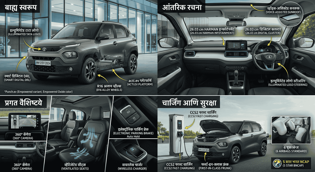 TATA Punch ev info in Marathi